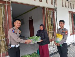 Jumat Berkah: Satlantas Polres Sekadau Berbagi Sembako dan Sayur Hidroponik di Panti Asuhan