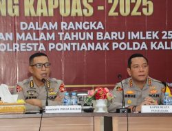 Polresta Pontianak Gelar TFG Operasi Liong Kapuas 2025