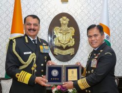 Lawatan Lanjutan di India, Kasal Sempatkan Courtesy Call Kepada Beberapa Pejabat Militer India