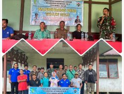 Satgas Yonzipur 5/Abw Hadiri Musrenbang Tahun Anggaran 2025,