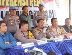 Polres Lampung Tengah Ungkap Kasus Narkoba, Tiga Pelaku Diamankan
