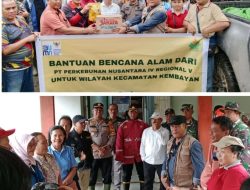 Forkopimda Sanggau Salurkan Bantuan kepada Warga Kecamatan Kembayan yang Terdampak Banjir
