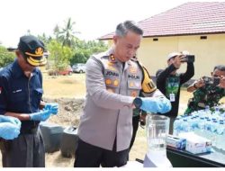 Polres Parimo Sulteng , Lumpuhkan Kembali Tahanan Narkoba