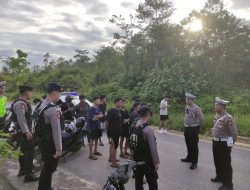 Polres Landak Intensifkan Patroli di GOR Patih Gumantar