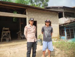 Samapta Polsek Menyuke Laksanakan Patroli Siang Hari Dan Sampaikan Imbauan