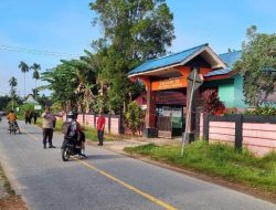 Wujudkan Keamanan dan Keselamatan di Pagi Hari, Personil Polsek Menjalin Laksanakan Strong Point