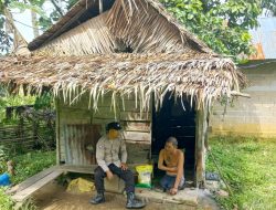 Aipda Parmin Berbagi Kepedulian dengan Warga Disabilitas di Samalantan