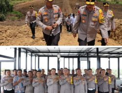 Waka Polda Kalbar Mengecek Perkembangan Ketahanan Pangan di Kabupaten Melawi