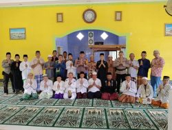 Pererat Silaturahmi, Kapolres Landak Sampaikan Himbauan Kamtibmas di Masjid Nurul Jannah