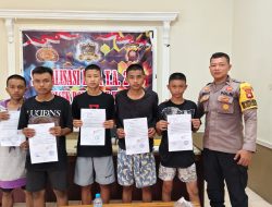 Lima Remaja Yang Diamankan Terlibat Tawuran Dipontianak Utara Dikembalikan Ke orang Tuanya Untuk Pembinaan