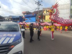 Amankan Jalur Naga, Polres Ketapang Turunkan Personel Jaga Cap Go Meh 2025