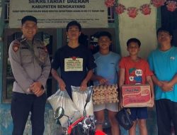 Pererat Kedekatan, Polsek Teriak Salurkan Bansos ke Panti Asuhan