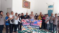 Polsek Pontianak Kota Gelar Jum’at Curhat di Gg. Jiran 1 Bersama Pokdarkamtibmas