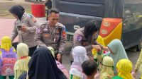 Polres Melawi Sambut Humanis Kunjungan TK. ABA