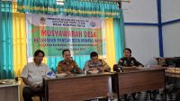 Pemdes Kompas Raya Bersama Bhabinkamtibmas Siap Bersinergi Dukung Ketahanan Pangan