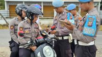 Siepropam Polres Kayong Utara Kembali Laksanakan Gaktibplin Guna Jaga Integritas Dalam Operasi Keselamatan Kapuas 2025