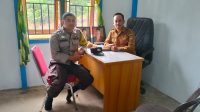 Kades Sahrani, S.A.P, Bersama Bhabinkamtibmas Bersinergi Dukung Ketahanan Pangan