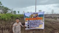 Kapolsek Selakau, Menyampaikan Himbauan Kepada Warga, Larangan Aktivitas Penambangan Emas Tanpa Izin (PETI).