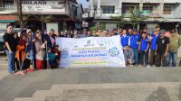 DLH Sintang dan Masyarakat Bersinergi dalam Aksi Bersih-Bersih HPSN 2025