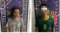 Ketahuan Membobol Rumah Walet, Dua Orang Pelaku Diamankan Polsek Muara Pawan
