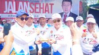 Ribuan Warga Pontianak Meriahkan HUT ke-17 Gerindra di Alun-Alun Kapuas