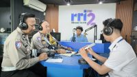 Sat Lantas Polresta Pontianak Gelar Dialog Publik Keselamatan Berlalu Lintas di Radio Pro2 RRI Pontianak