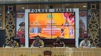 Polres Sambas Gelar Diksar, Bela Negara, dan Wawasan Kebangsaan Untuk Anggota Komando Inti Pemuda Pancasila