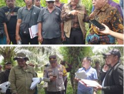 Pengadilan Negeri Mempawah Lakukan Sidang Lapangan Dalam Kasus Sengketa Lahan di Rasau Jaya Mengarah Pada Pembuktian 