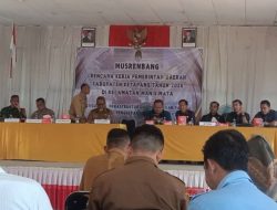 Kecamatan Manis Mata Menggelar Musrinbangdes