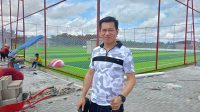 Lapangan Mini Soccer Hampir Selesai Dibangun, Suhadi Ingin Sepakbola Sintang Berkembang