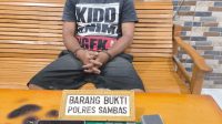 Polres Sambas Tangkap Pengedar Narkoba, 29 Paket Sabu Diamankan