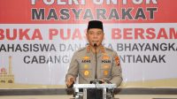 Kapolresta Pontianak Gelar Buka Puasa Bersama Mahasiswa dan Saka Bhayangkara Untuk Perkuat Silaturahmi dan Kamtibmas