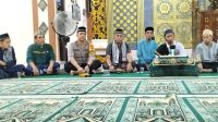 Kebersamaan Dengan Warga, Kapolsek Nanga Tayap Hadiri Peringatan Nuzulul Quran Di Masjid Miftahuddin