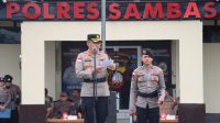 Polres Sambas Gelar Apel Operasi Ketupat Kapuas 2025 untuk Pengamanan Idul Fitri