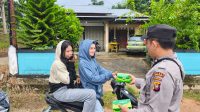 Polsek Monterado Berbagi Takjil, Tebar Berkah di Bulan Suci Ramadhan 1446 Hijriah