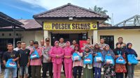 Polri Hadir untuk Masyarakat: Polsek Seluas Salurkan Bantuan Sosial di Bulan Ramadhan