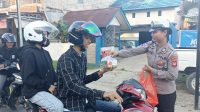 Polres Bengkayang Berbagi Takjil, Tumbuhkan Rasa Kepedulian di Bulan Ramadhan