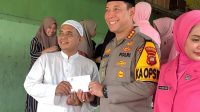 Memasuki Ramadhan ke 28, Kapolresta dan Ketua Bhayangkari Pontianak silahturahmi ke Panti Asuhan Al Mujtahid