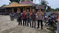 Polsek Sengah Temila Laksanakan Pam Sholat Idul Fitri 1446 H, Pastikan Berjalan Aman dan Kondusif