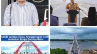 MAUNG Kalbar Apresiasi Atas Terwujudnya Jembatan Sungai Sambas Besar (JSBB) Yang dibuka Secara Resmi Oleh Bupati Sambas