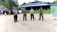 TNI-Polri Amankan Shalat Idul Fitri di Mempawah Hulu.