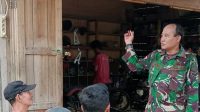 Komsos Dengan Warga, Koramil 1204-13/Belitang Hulu juga Rutin Pantau Wilayah Binaan