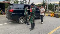 KODIM 1204/SGU Kembali Melaksanakan Sweeping di Jalur Perbatasan
