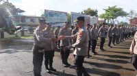 AKBP M.Syafi’i Pimpin Halal Bihalal Polres Melawi
