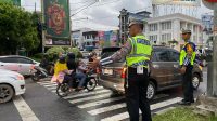 Puncak Arus Balik Mudik Lebaran Idul Fitri 1446 H, Polda Kalbar Laksanakan Pengamanan Pada Jalur Padat Lalu-lintas