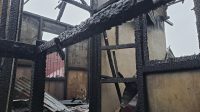 Rumah Berlantai Dua Hangus Terbakar Di Dusun Martalaya