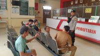 POLSEK MERANTI PATROLI RUTIN DI WILAYAH PERKANTORAN