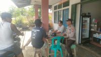 Dalam Harkamtibmas Polsek Air Besar Berlakukan Patroli Dialogis