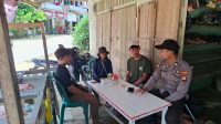Patroli Dialogis Personel Polsek Kuala Behe Cegah Gangguan Kamtibmas
