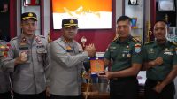 Kapolres Sambas Lakukan Kunjungan Kerja dan Silaturahmi ke Kodim 1208/Sbs, Perkuat Sinergitas TNI-Polri